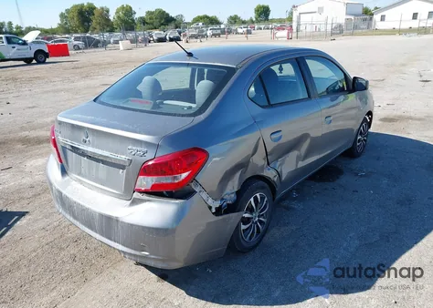 2017 Mitsubishi Mirage G4 Es из США, поврежденный, VIN ML32F3FJ3HHF10015